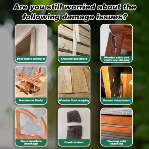 Colla falegnameria WHILELIFE 80g impermeabile adesione forte rapida asciugatura