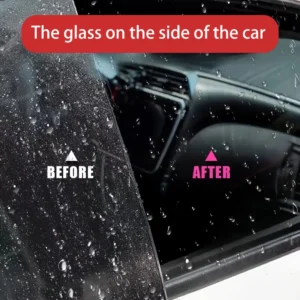 Spray casco moto KJM idrorepellente UV cera liquida perle acqua protezione