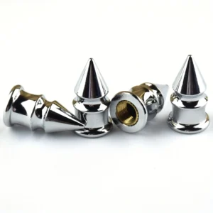 4pz tappi valvola pneumatici metallo cromato Pagoda lega alluminio compatibili