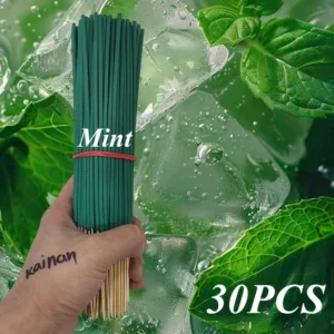 30pz stecche aromaterapia menta 22cm yoga meditazione casa hotel esterno