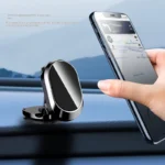 Supporto magnetico auto telefono ferro aspirazione pieghevole cruscotto