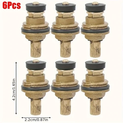 3pz valvole G1/2" sgancio rapido ottone rubinetto cucina bagno resistente