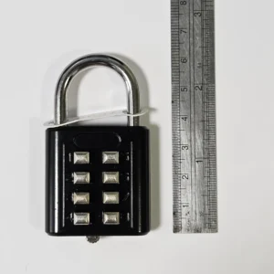Lucchetto combinazione 8 cifre lega zinco antifurto valigie bagagli viaggio