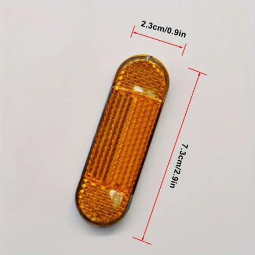 2pz riflettori autoadesivi bici elettriche pannelli riflettenti sicurezza