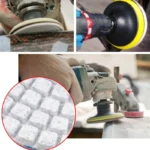 Kit 50pz pad lucidatura diamante granito marmo porcellana calcestruzzo