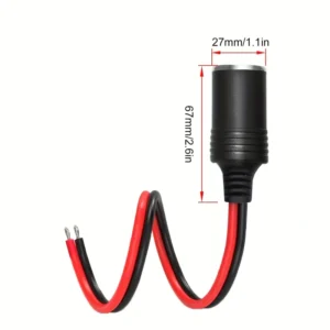 1pz presa auto maschio femmina 16AWG 15-24V connettore terminale rivettato