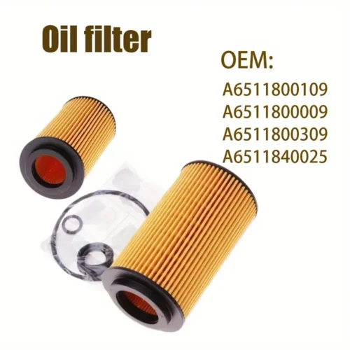 Filtro olio Kit A6511800109 per Mercedes W204 W205 W212 GLA CLC OM651