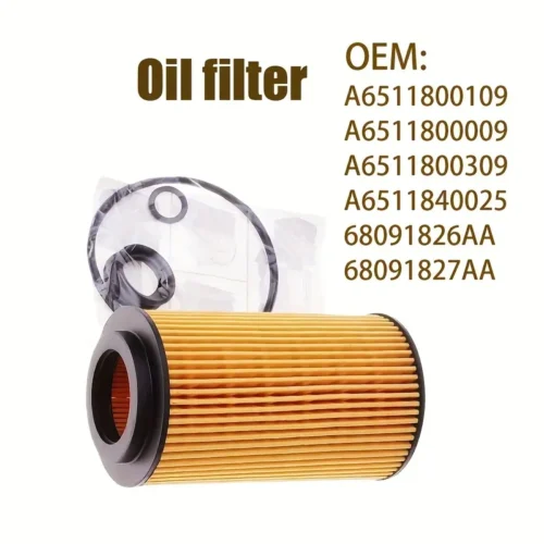 Filtro olio Kit A6511800109 per Mercedes W204 W205 W212 GLA CLC OM651