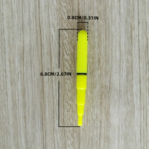 2pezzi Luce pesca elettronica LED verde alta luminosità outdoor acqua