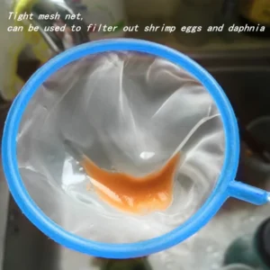 5pz mini reti pesca pvc blu alta densità pulizia mare pesce piscina