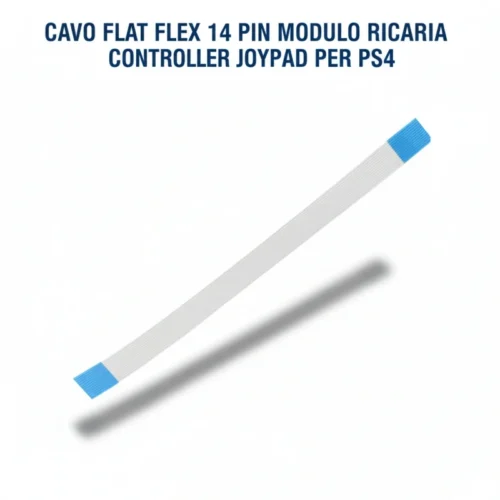 CAVO FLAT FLEX 14 PIN MODULO RICARICA CONTROLLER JOYPAD PER PS4 PLAYSTATION 4