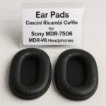 Ear Pads Cuscini Ricambi Cuffie per Sony MDR-7506 MDR-V6 Headphones