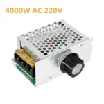 4000W 220V AC Dimmer Dimming - Driver regolatore elettronico SCR velocità giri.