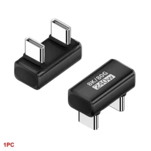 Adattatore USB C PD240W con 8K 60Hz e 80Gbps maschio a maschio per Thunderbolt