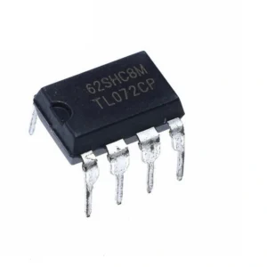 TL072C DIP-8 = NJM072D Amplificatore doppio a basso rumore JFET – Lotto 5 Pezzi