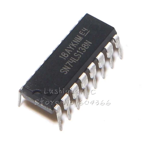 IC Circuito Integrato 74LS47 SN74LS47N SN74LS138N DIP-16 – Lotto 5 Pezzi