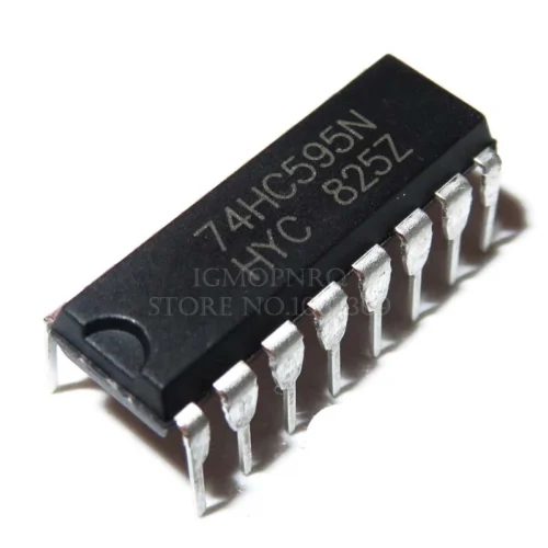 IC Integrato SN74HC595N SN74HC595 74HC595N 74HC595 DIP-16 – Lotto 5 Pezzi