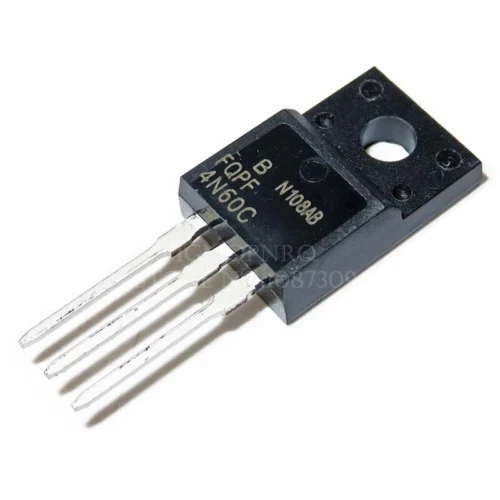 IC Circuito Integrato FQPF4N60C 4N60C 4N60 TO-220F – Lotto 5 Pezzi