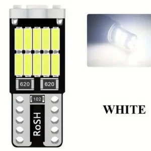 5 Pezzi T10 W5W LED Lampadine per Targa Senza Errori Lunga Durata Dissipazione