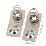 10pz Piastra di contatto a molla per batterie in metallo ricambio 21x9MM a Molla