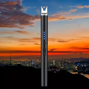 Accendino Elettronico Senza Fiamma Ricaricabile USB Accendino Interfaccia Type-C