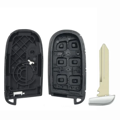 Chiave Telecomando Auto 2 Tasti Fiat 500X Freemont Guscio Lama Ricambio