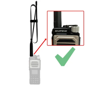 Antenna Baofeng VHF UHF 144/430MHz SMA Femmina 47cm UV-5R UV-82