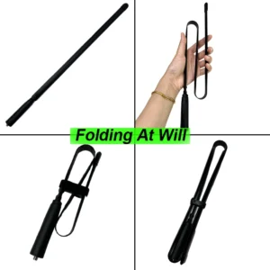 Antenna Baofeng VHF UHF 144/430MHz SMA Femmina 47cm UV-5R UV-82