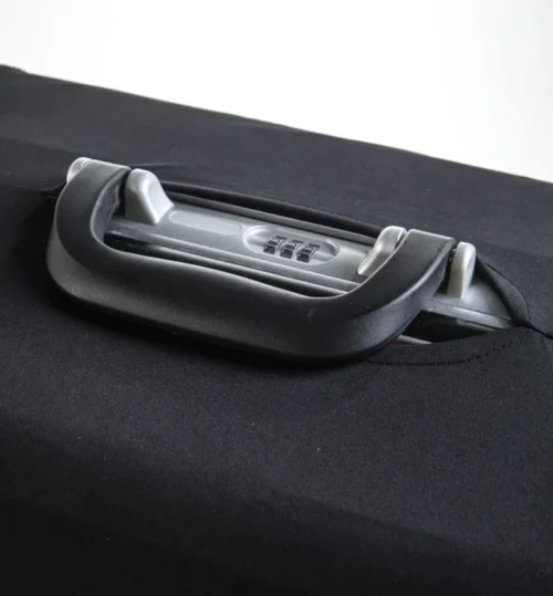 Coprivaligia Elastico Protettivo Riutilizzabile per Viaggio Nero XL