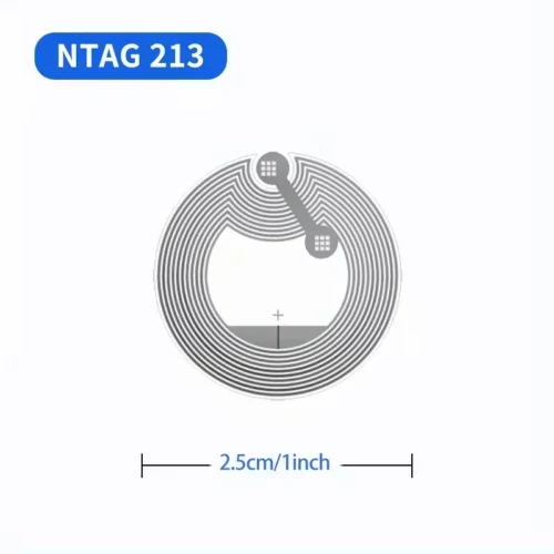 30 Adesivi NFC Tag NTAG213 Riscrivibili 144 Byte per Smartphone NFC