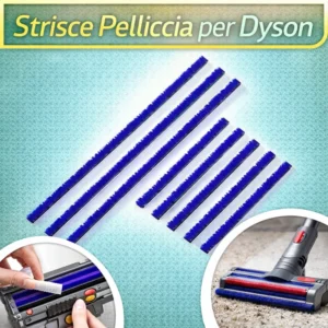 9 Strisce Pelliccia Morbide Ricambio Dyson V6 V7 V8 V10 V11 V15