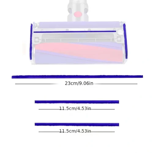 9 Strisce Pelliccia Morbide Ricambio Dyson V6 V7 V8 V10 V11 V15