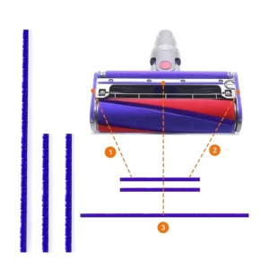 9 Strisce Pelliccia Morbide Ricambio Dyson V6 V7 V8 V10 V11 V15