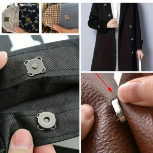8 Paia Bottoni Magnetici da Cucire 14mm per Borse Cucito Fai Da Te