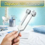 Diapason 128Hz Alluminio con Martello Silicone Precisione Frequenza
