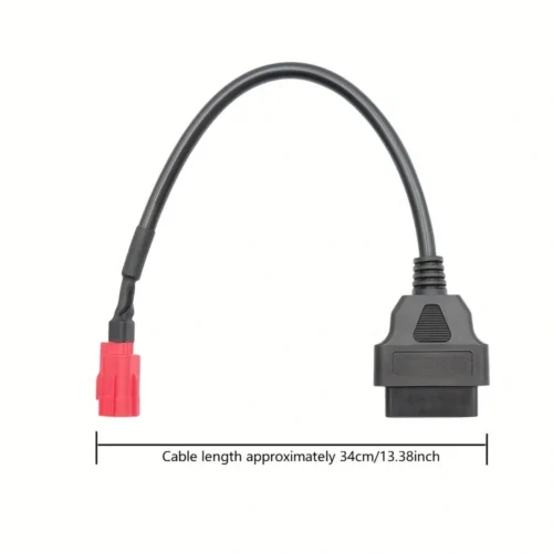 Cavo Diagnostico OBD2 Adattatore 6 Pin a 16 Pin per Moto Honda Suzuki