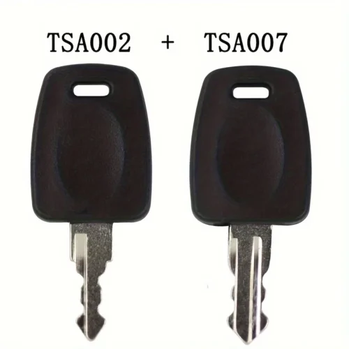 Chiavi Universali TSA002 TSA007 Set 2 Pezzi per Valigie Bagagli Serrature
