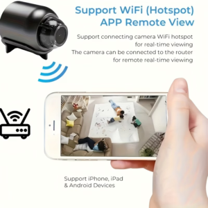 Videocamera Intelligente Senza Fili Telecamera WiFi con App Remota Smartphone - immagine 5