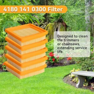 Filtro Aria Giallo di Ricambio 4180 141 0300 PER Stihl KM91R Decespugliatore - immagine 2