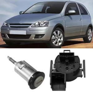 cilindro di accensione con 2 chiavi interruttore per Opel per Vauxhall - immagine 4