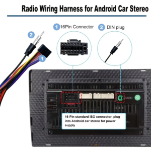 Cavo audio ISO a 16 pin adatto per Honda dal 1998 al 2001 - immagine 3