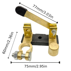 Interruttore di scollegamento batteria stacca batterie spegnimento auto - immagine 3