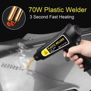 Kit professionale saldatore per plastica con pistola termica graffette 220V - immagine 2