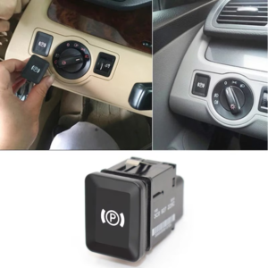 Pulsante fisso universale del freno a mano interruttore EPB per VW Passat B6 C6 - immagine 3