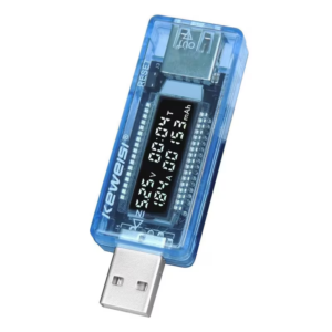 Tester Usb Digitale Kws-V21 Misuratore Voltaggio Corrente Con Display Usb - immagine 3