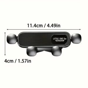 PORTA TELEFONO CELLULARE PER AUTO UNIVERSALE SUPPORTO SMARTPHONE CLIP AUTOMATICA - immagine 5