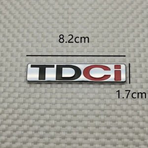 stemma Adesivo per Paraurti e Portabagagli TDCI auto Resistente colore argento - immagine 4