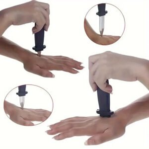 COLTELLO CON LAMA RETRATTILE TRUCCHI MAGICI LAMA FINTA INTRATTENIMENTO SCHERZI - immagine 2
