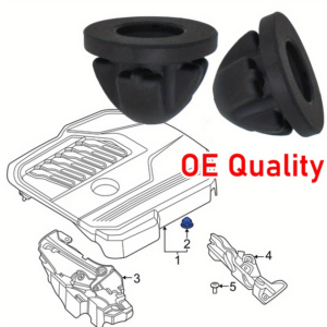 4 pezzi Copertura Superiore Motore Guarnizione gommino per BMW SERIE 1 2 3 4 5 6 - immagine 2