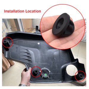 4 pezzi Copertura Superiore Motore Guarnizione gommino per BMW SERIE 1 2 3 4 5 6 - immagine 3